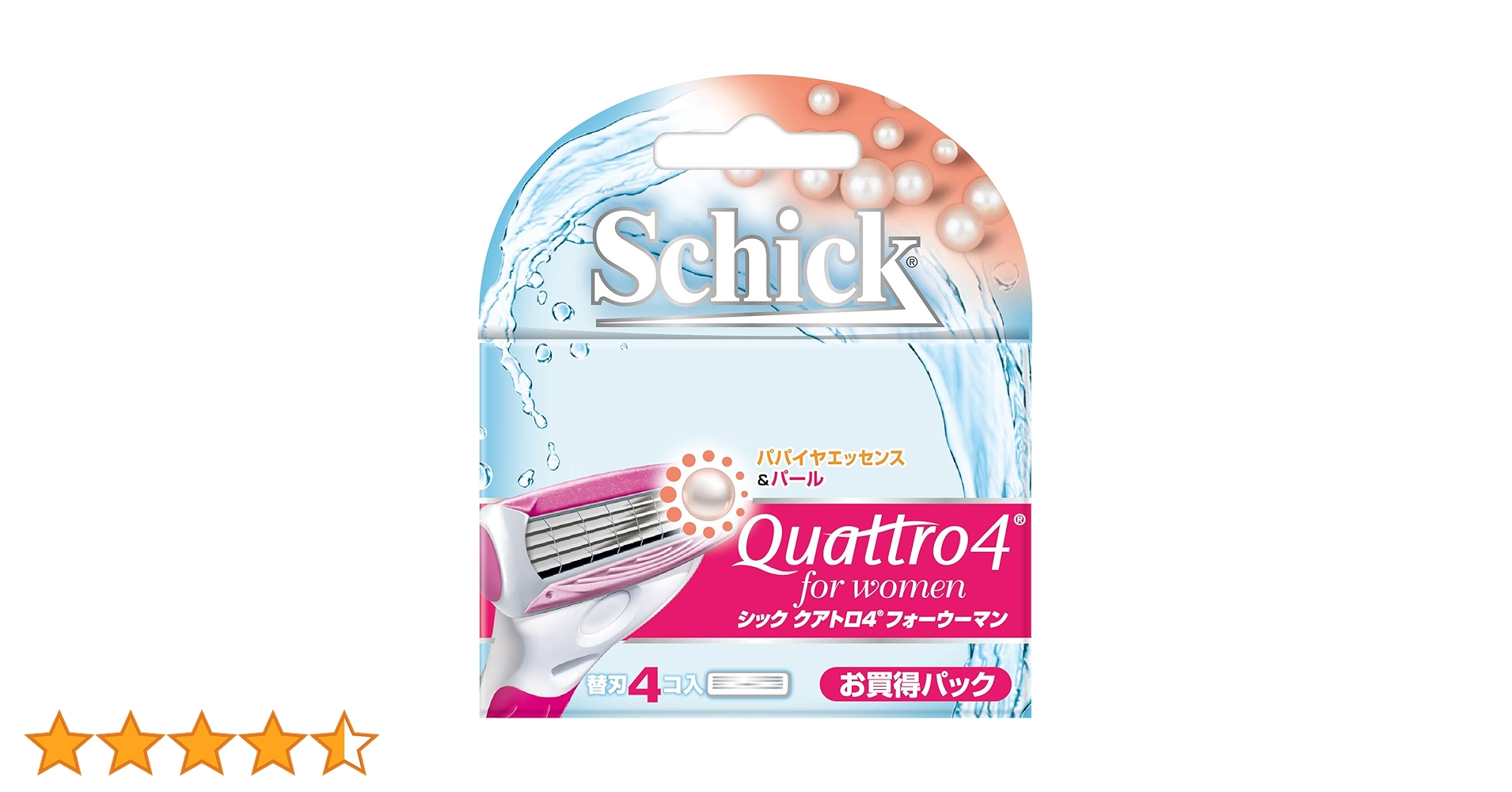 カラミンサシッククアトロ4　替刃　50個セット　新品未使用 楽天市場】シック クアトロ4 フォーウーマン 替刃 ( 2コ入